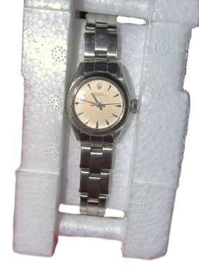 Rolex Oyster Perpetual 25mm Steel Silver